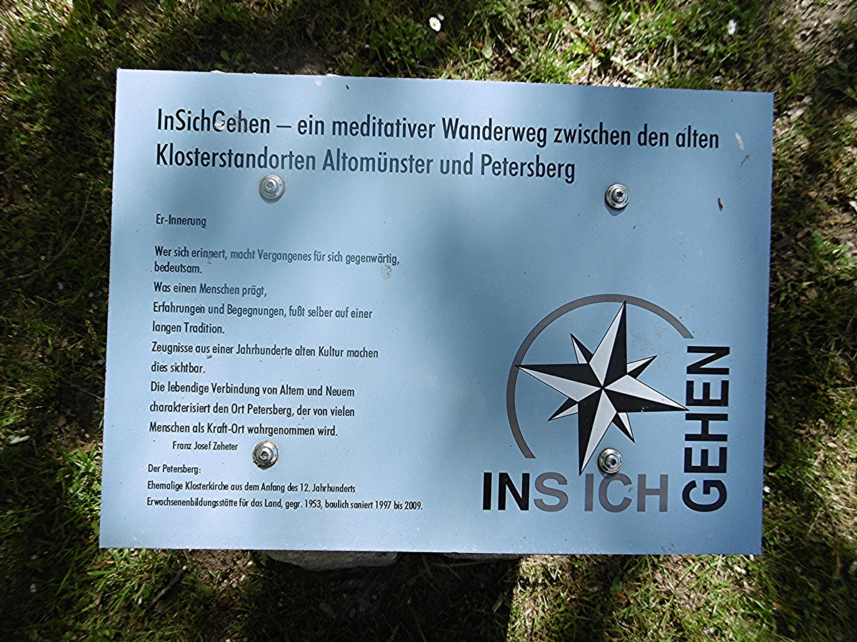 Petersberg Wanderweg Petersberg Wanderweg