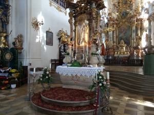 Sonniger Besuch in Maria Brünnlein und Nördlingen