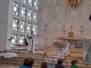1. Weggottesdienst zur Erstkommunion 2024