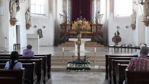 Karfreitag 2020 in der Pfarrkirche St. Jakob Dachau