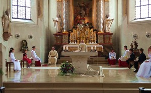 Erstkommunion für unsere Mitterndorfer Kinder in der Stadtpfarrkirche St. Jakob