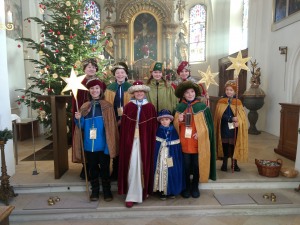 Sternsinger wieder unterwegs