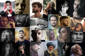 Menschen am Kreuzweg –  Bilder, Stimmen, Musik